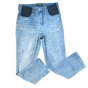 Savi Parker Women's Maternity Jeans Under Belly straight leg High Stretch Denim